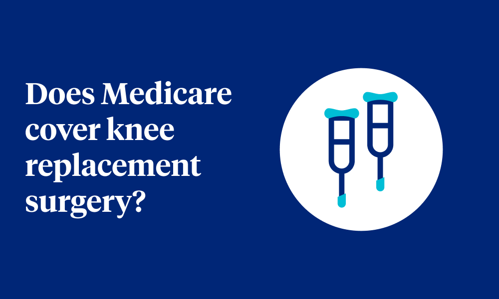 Does Medicare cover knee replacement surgery?